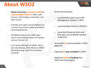 Multi Tenant API management with WSO2 API Manager | PPT