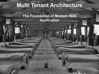 Multi Tenant Architecture The Foundation of Modern Web Application 