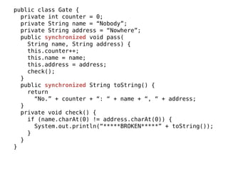 Multithread design pattern | PDF