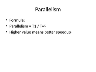 Understanding Multithreaded Algorithms: Work, Span, and Parallelism for ...