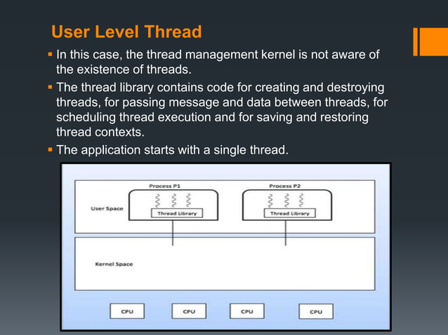 Multi threaded programming | PPTX