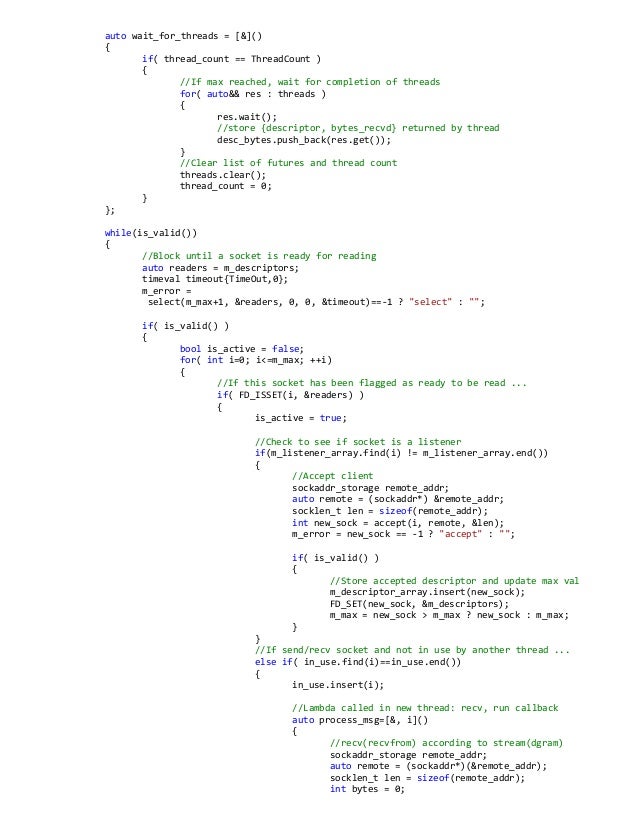 int extract string from c Multithreaded 11 c sockets