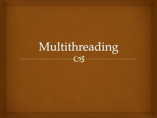 iOS Multithreading