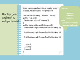 Multi threading | PPTX