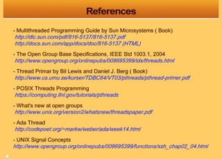Multi-threading & pThread APIs 