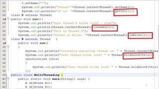 Multithreading in java | PPTX | Computing | Technology & Computing