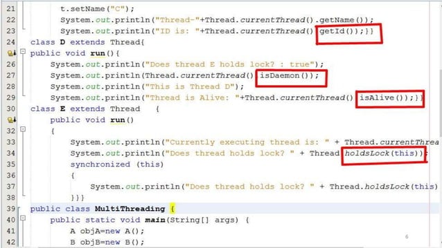 Multithreading in java | PPT