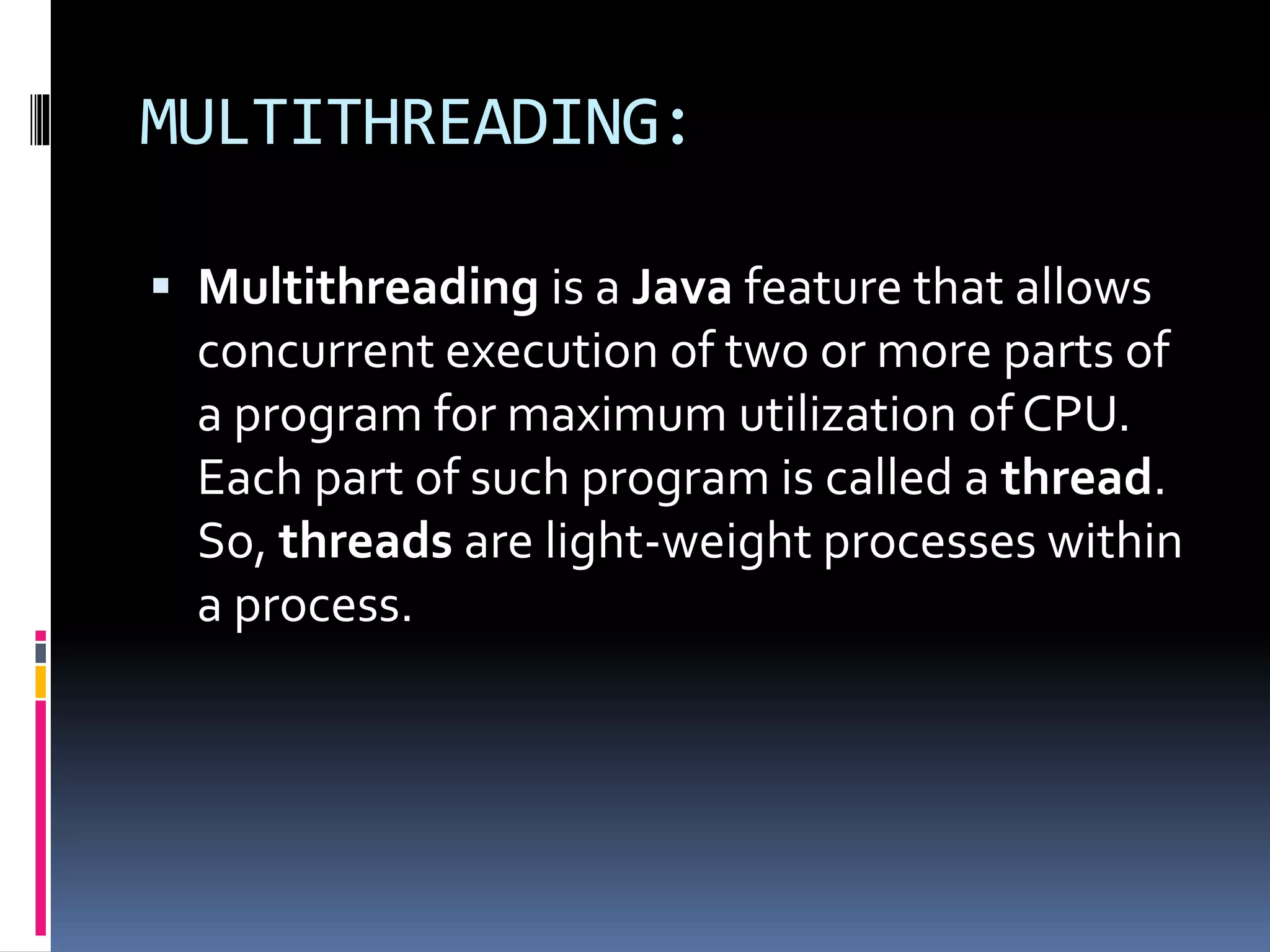 Multithreading. | PPT