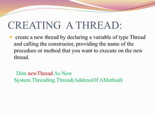 Multithreading | PPTX | Programming Languages | Computing
