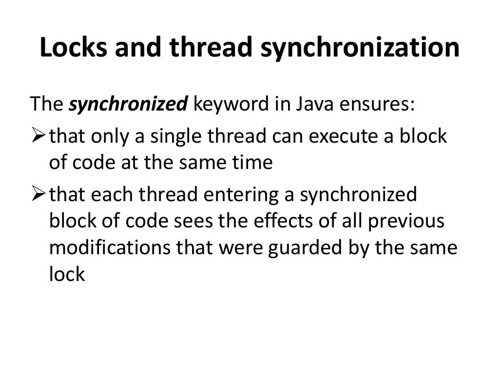 Multithreading and concurrency in android