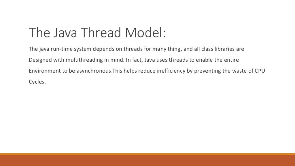 Multithreading in java
