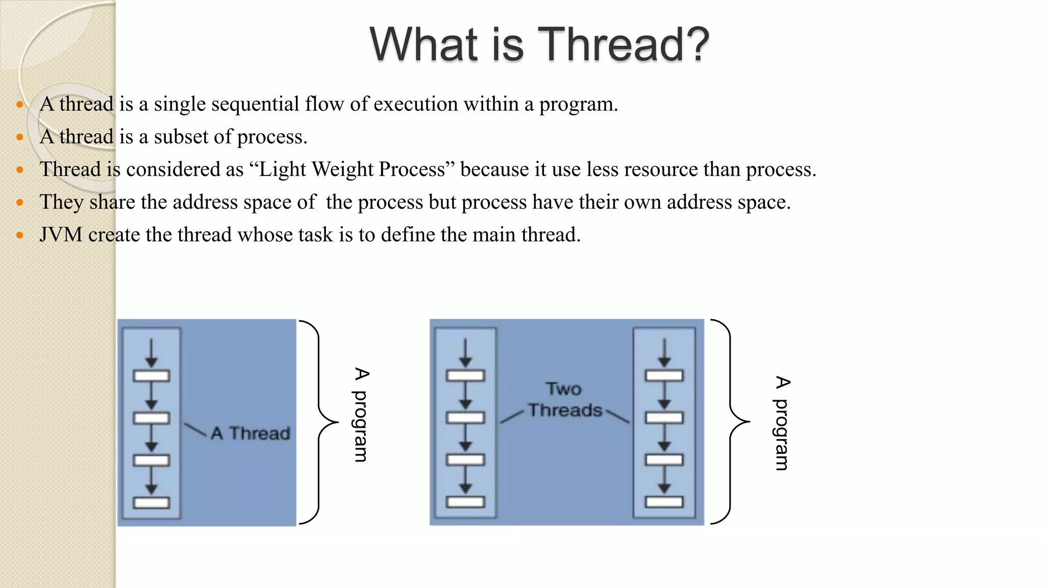 Multithreading in java | PPTX