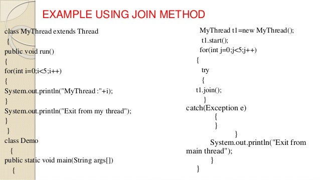 Multithreading in java