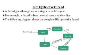 Multithreading in java | PPTX