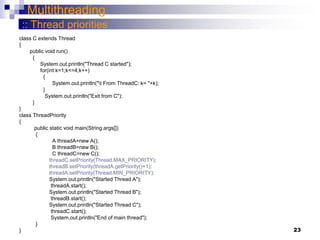 multithreading, creating a thread and life cycle in java.ppt