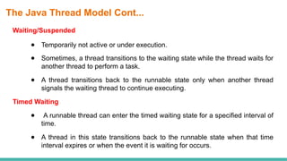 MULTITHREADING concept in object oriented orogramming using java .pptx