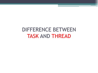 Multithreading | PPTX