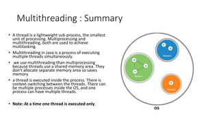 Multithreading in Java | PPTX