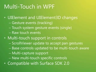 Two Finger Tap and Finger RollTwo Finger TapTap once with both fingersFinger RollPlace one finger on the screen, place second finger on the screen, lift the second finger, and then lift the first finger