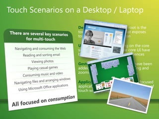 Control PanelPen and Touch