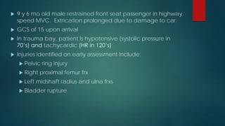 Traumatized Speed INTRODUCTION Trauma is a leading cause of morbidity and mortality ...