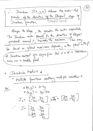 Multivariate calculus