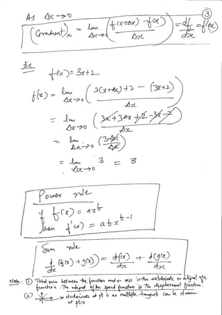 Multivariate calculus