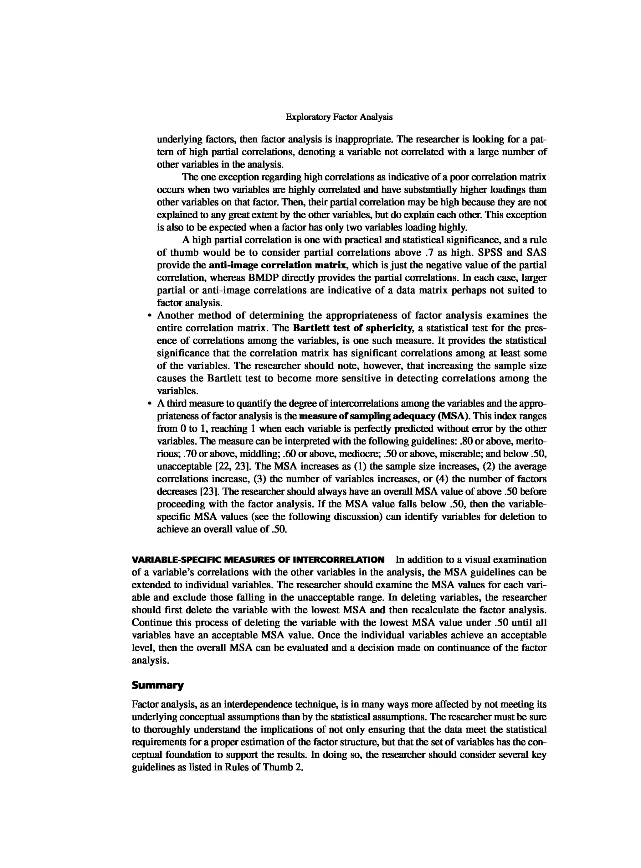 Multivariate Data Analysis