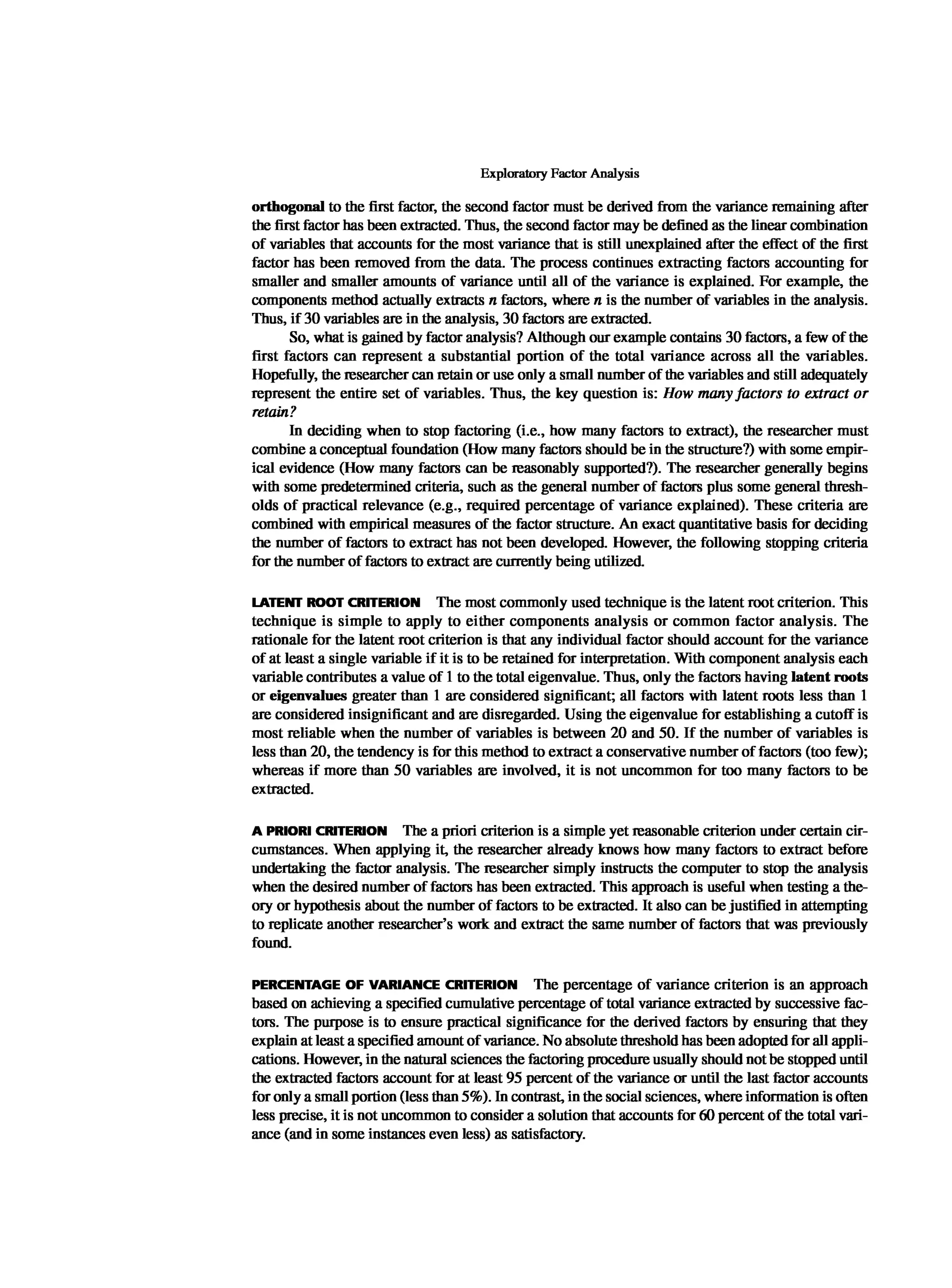 Multivariate Data Analysis