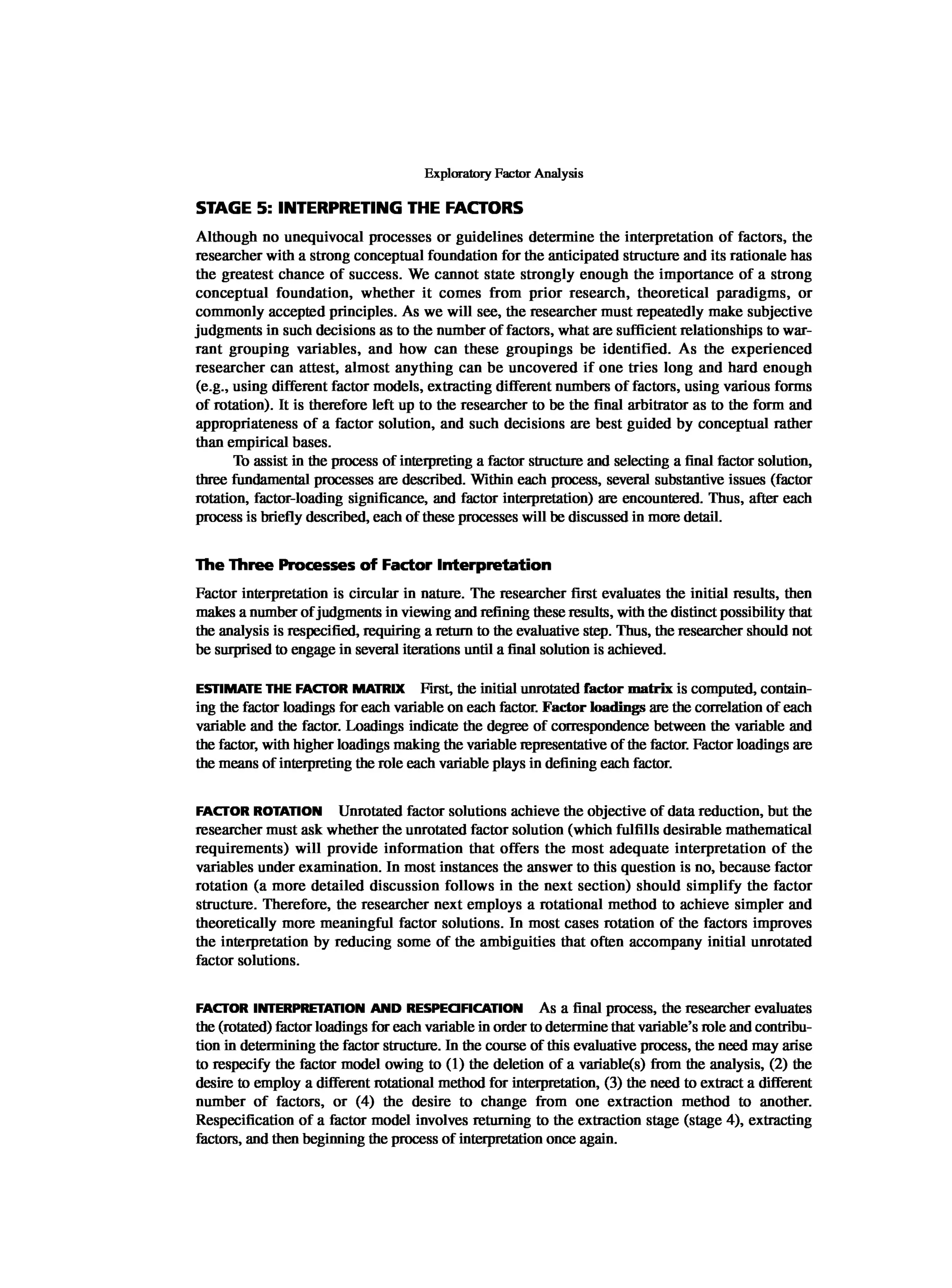 Multivariate Data Analysis