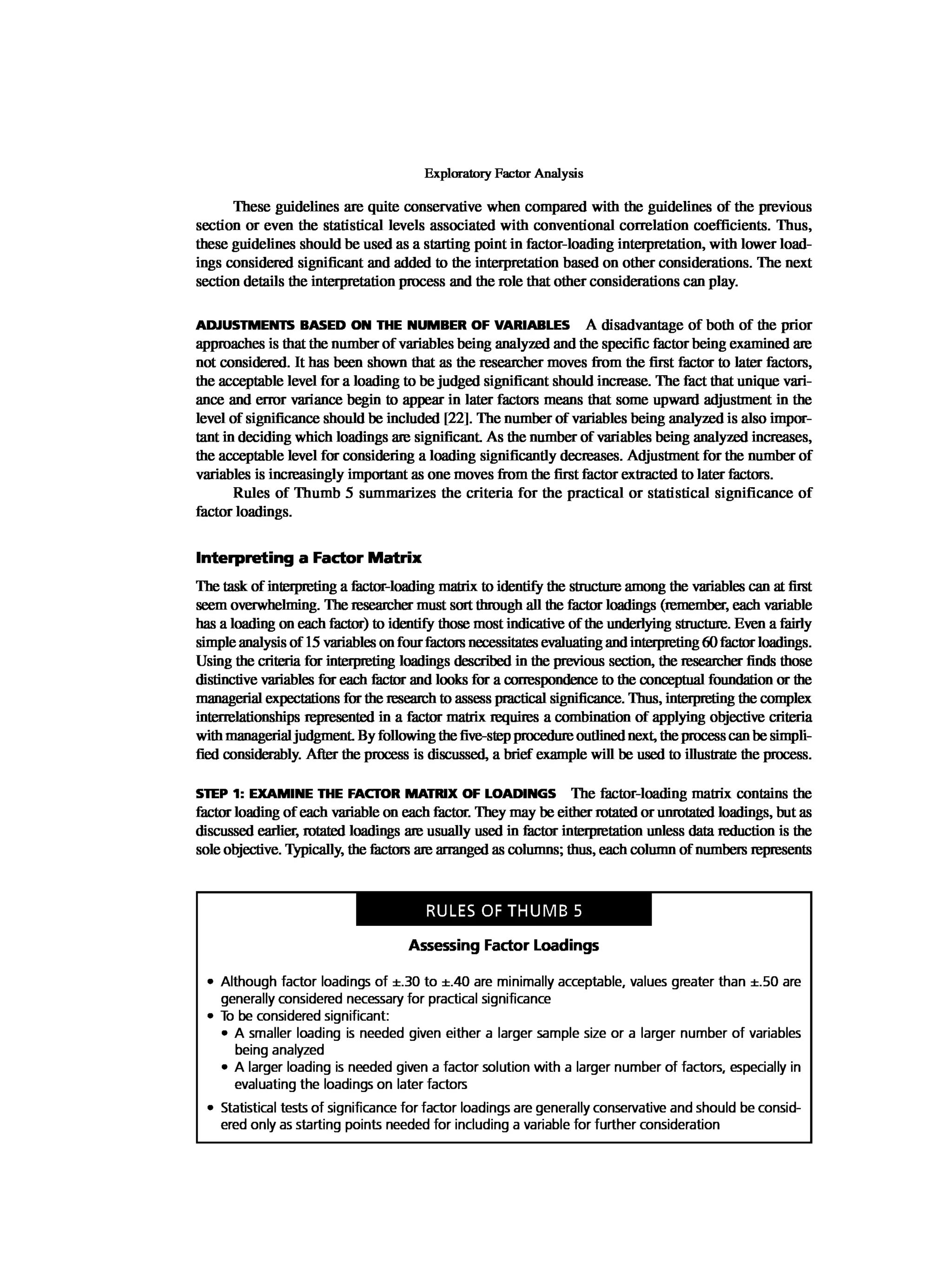 Multivariate Data Analysis