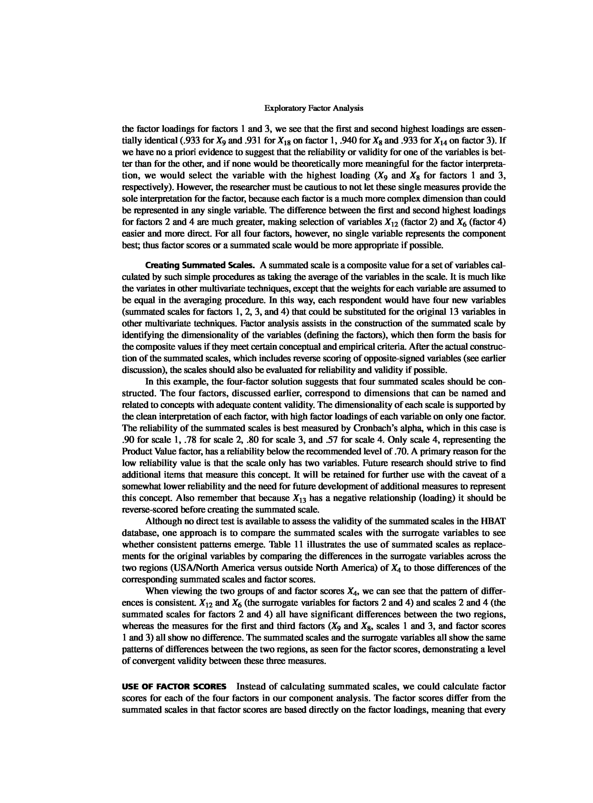 Multivariate Data Analysis