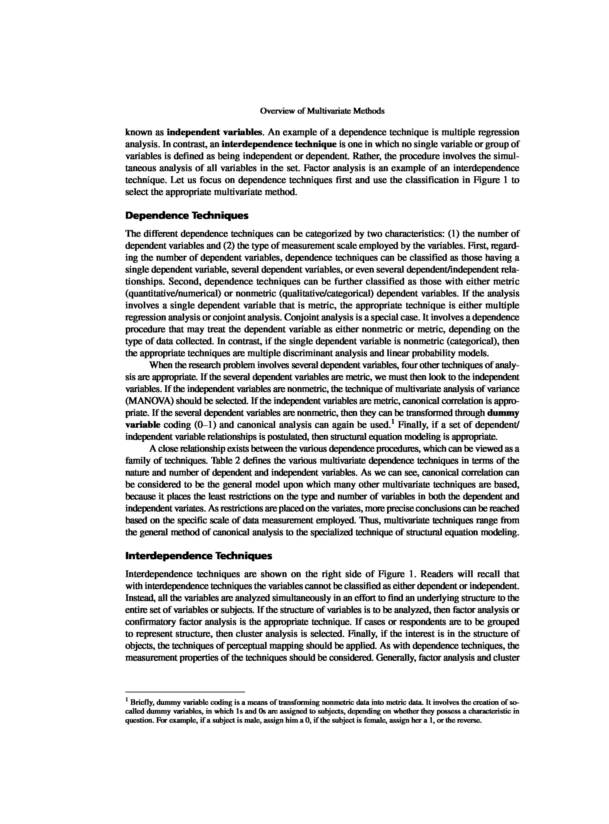 Multivariate Data Analysis