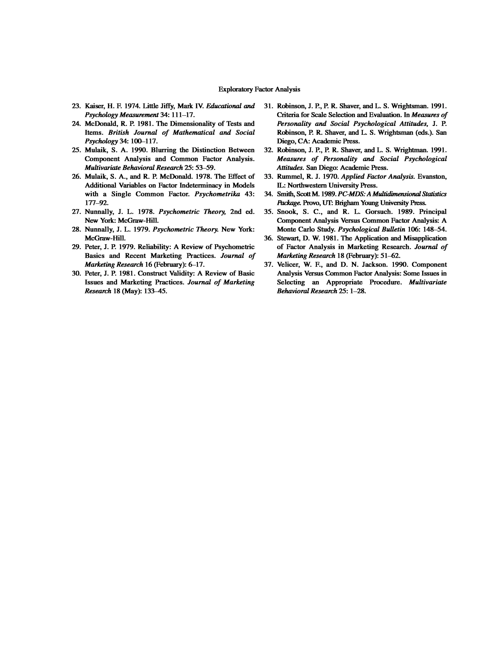 Multivariate Data Analysis