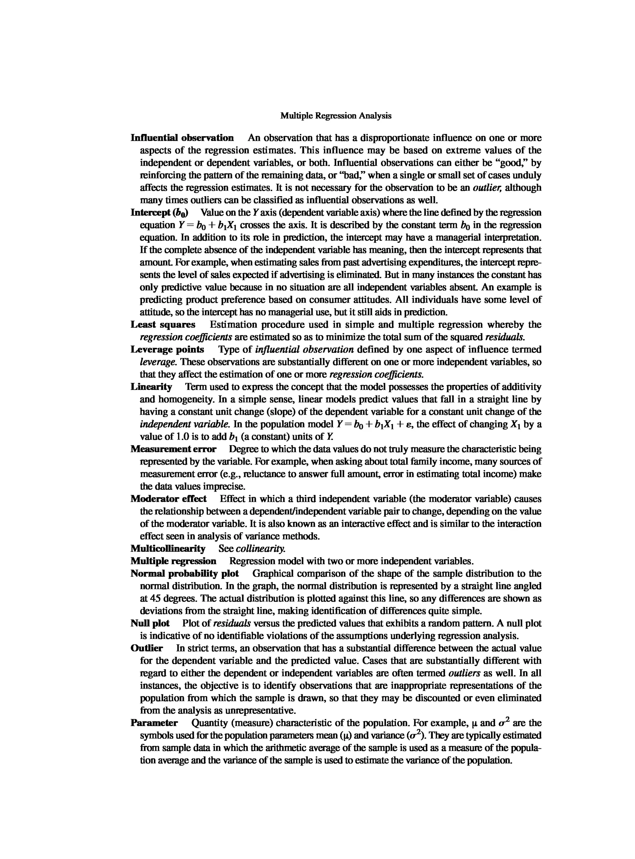 Multivariate Data Analysis