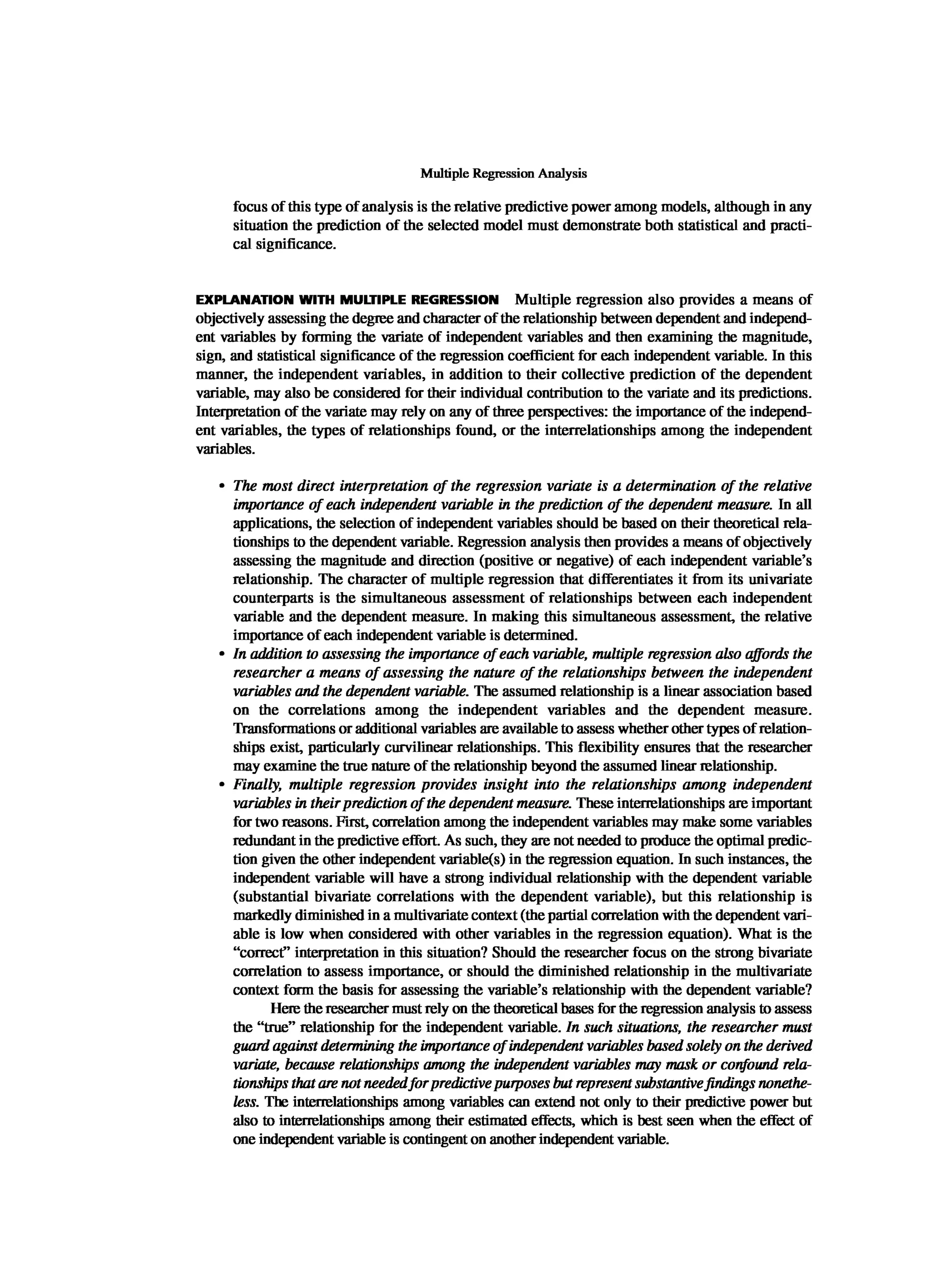 Multivariate Data Analysis