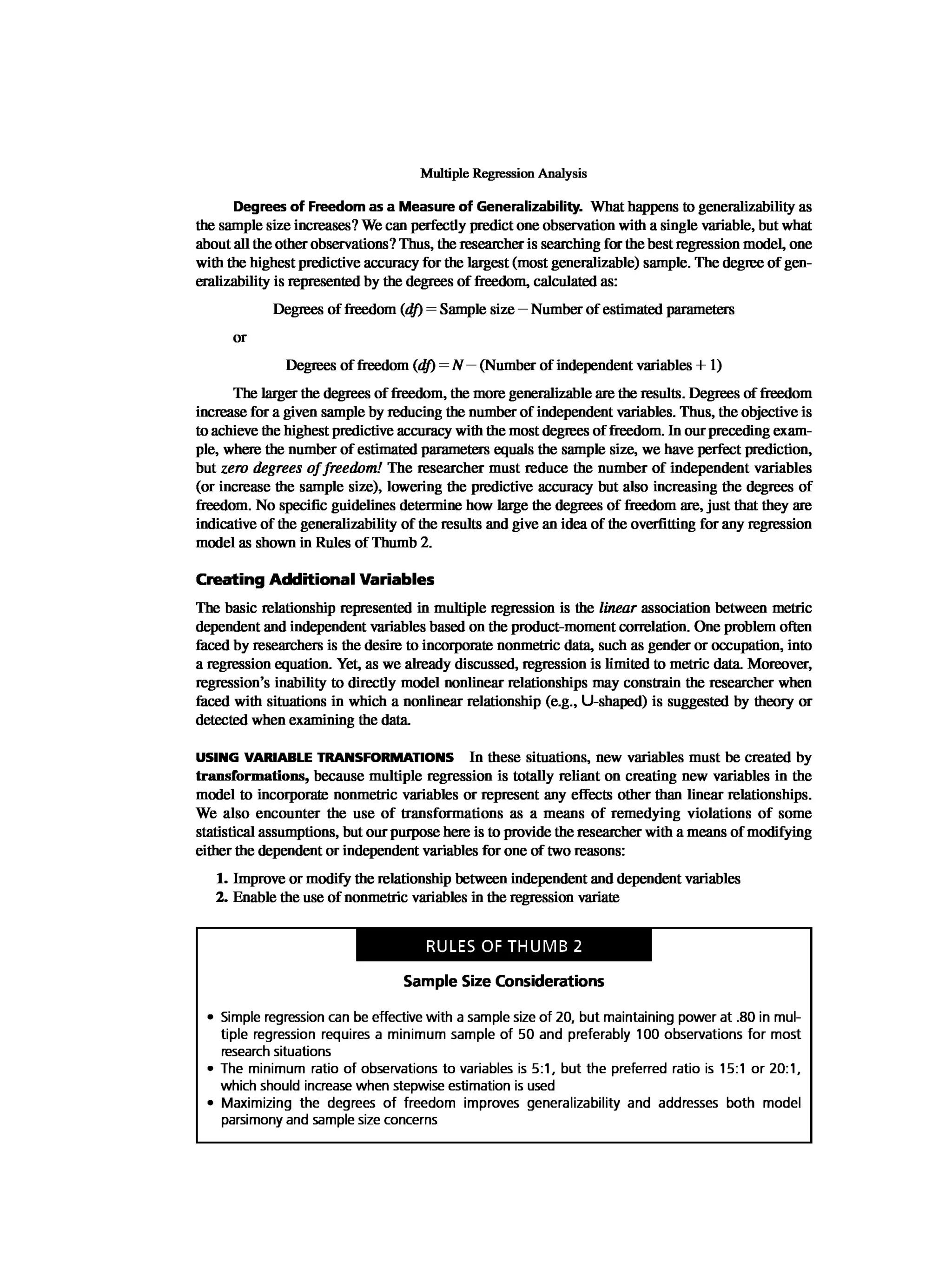 Multivariate Data Analysis
