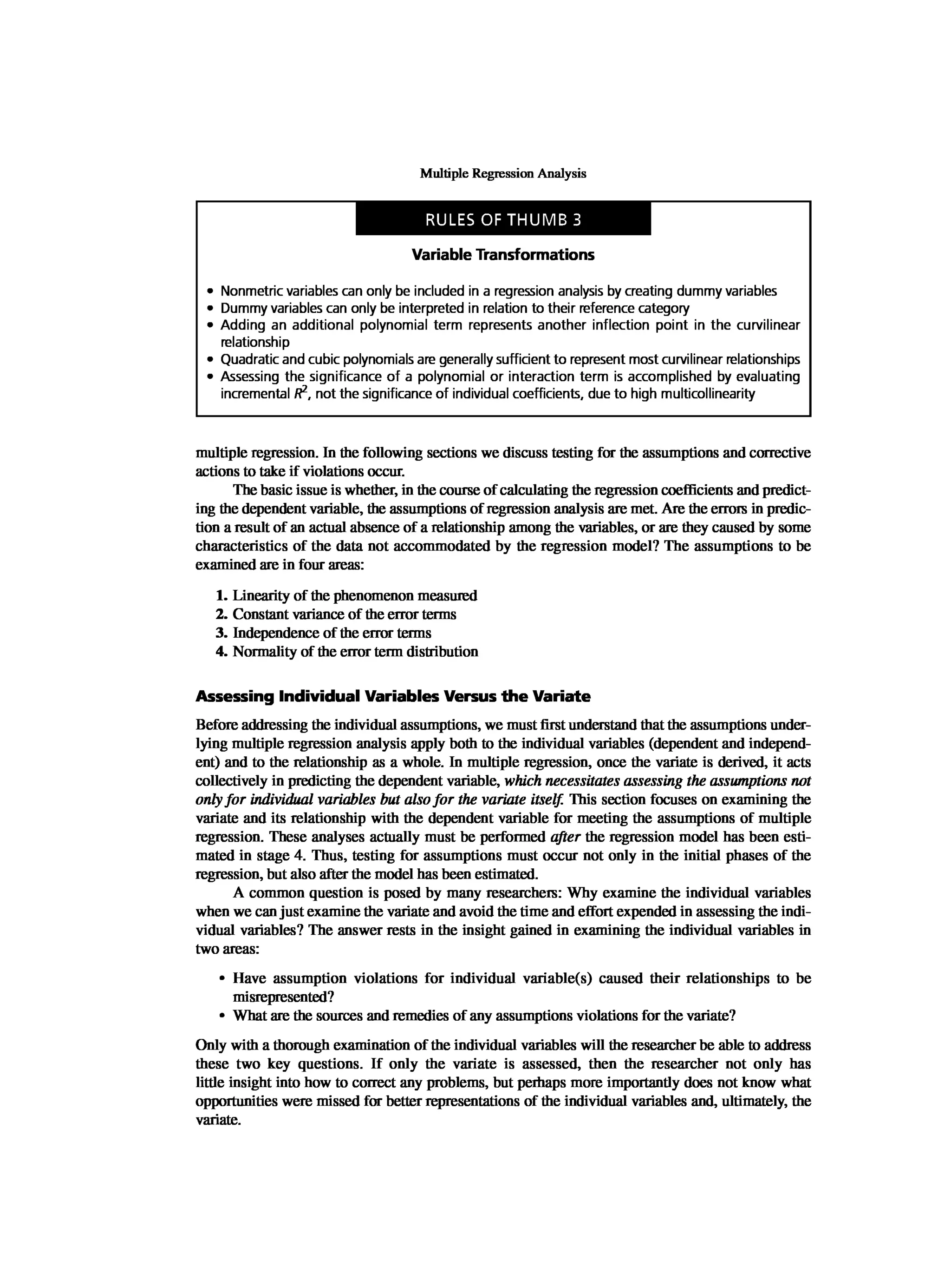 Multivariate Data Analysis