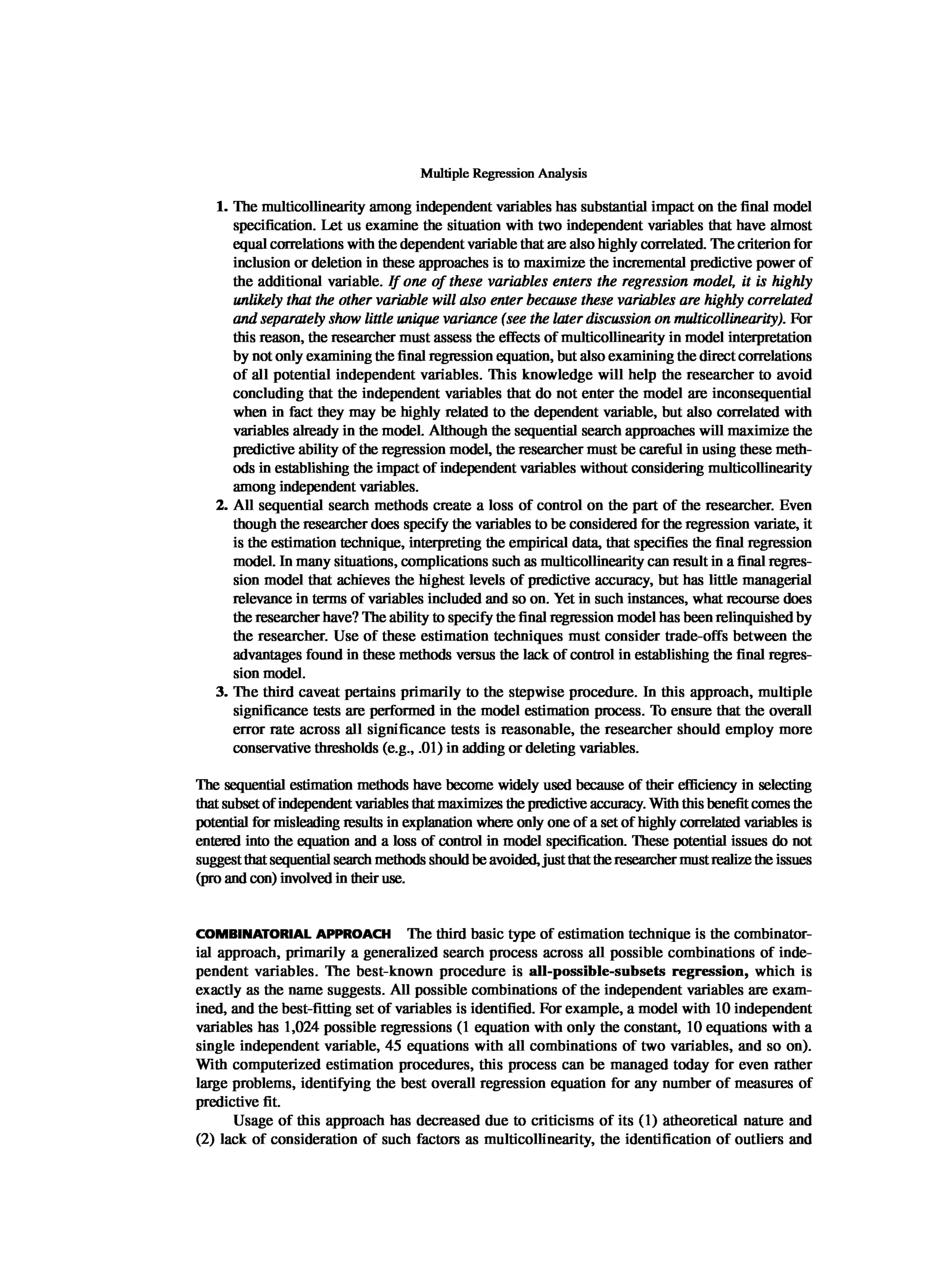 Multivariate Data Analysis