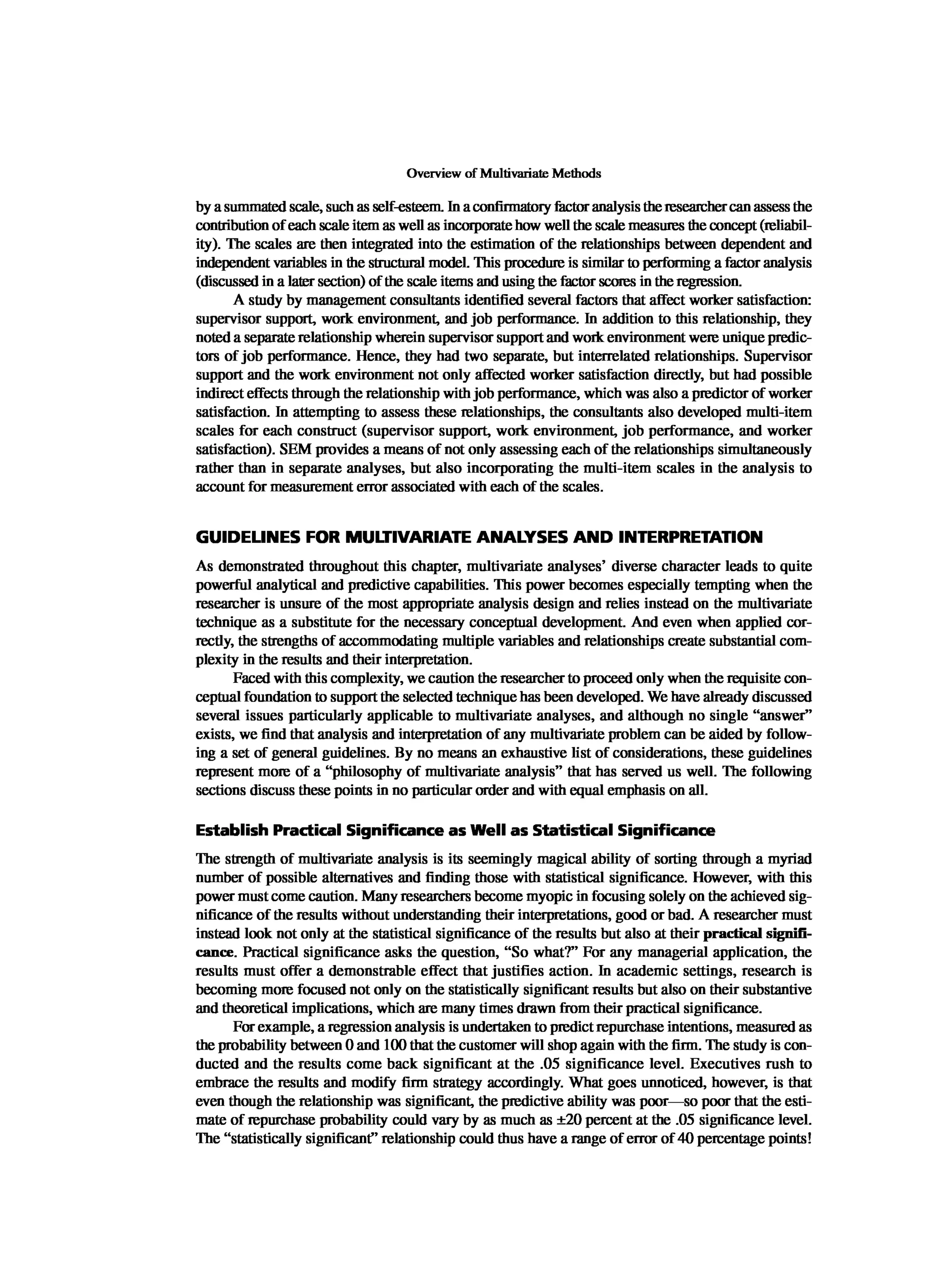 Multivariate Data Analysis