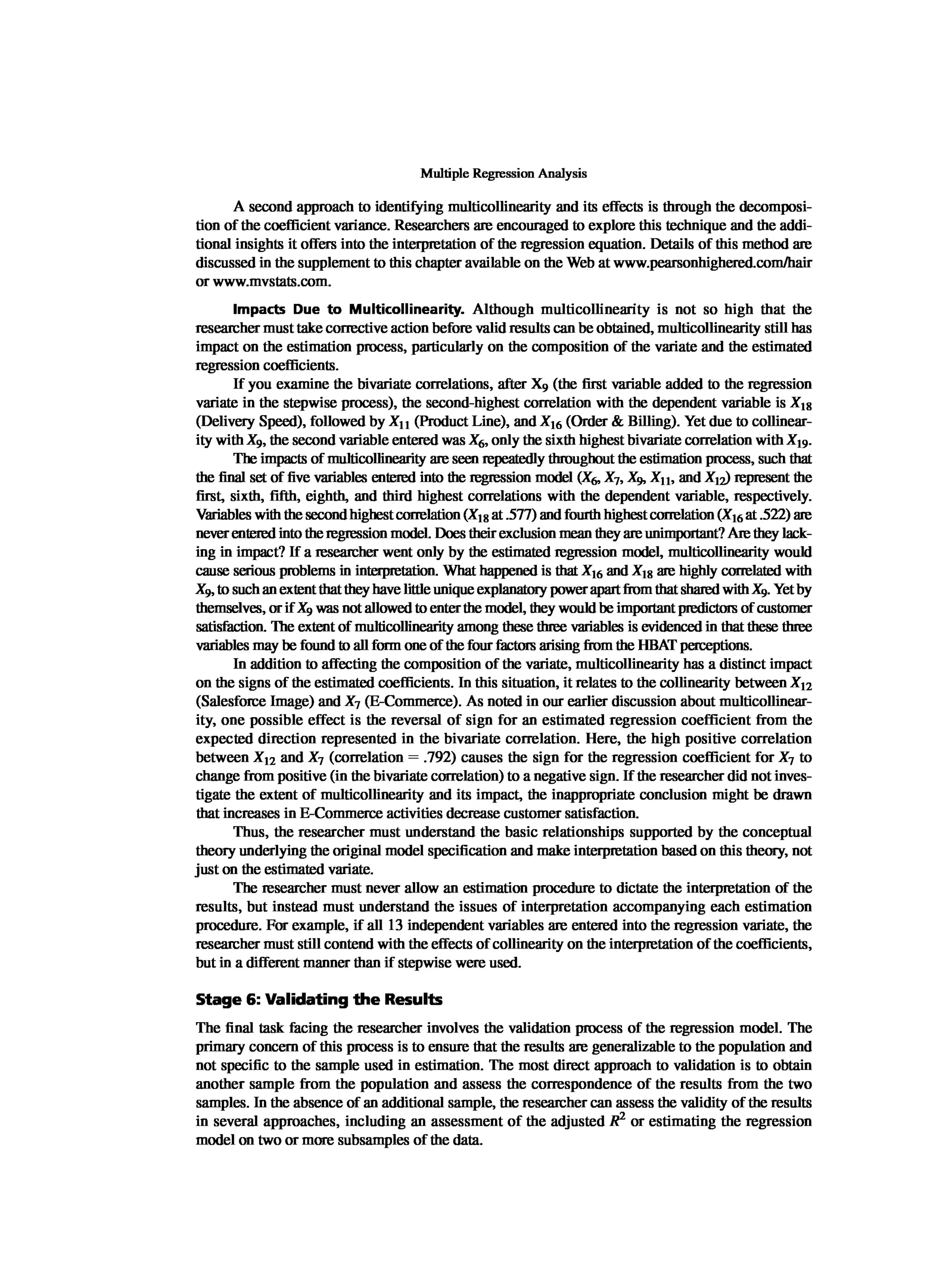 Multivariate Data Analysis