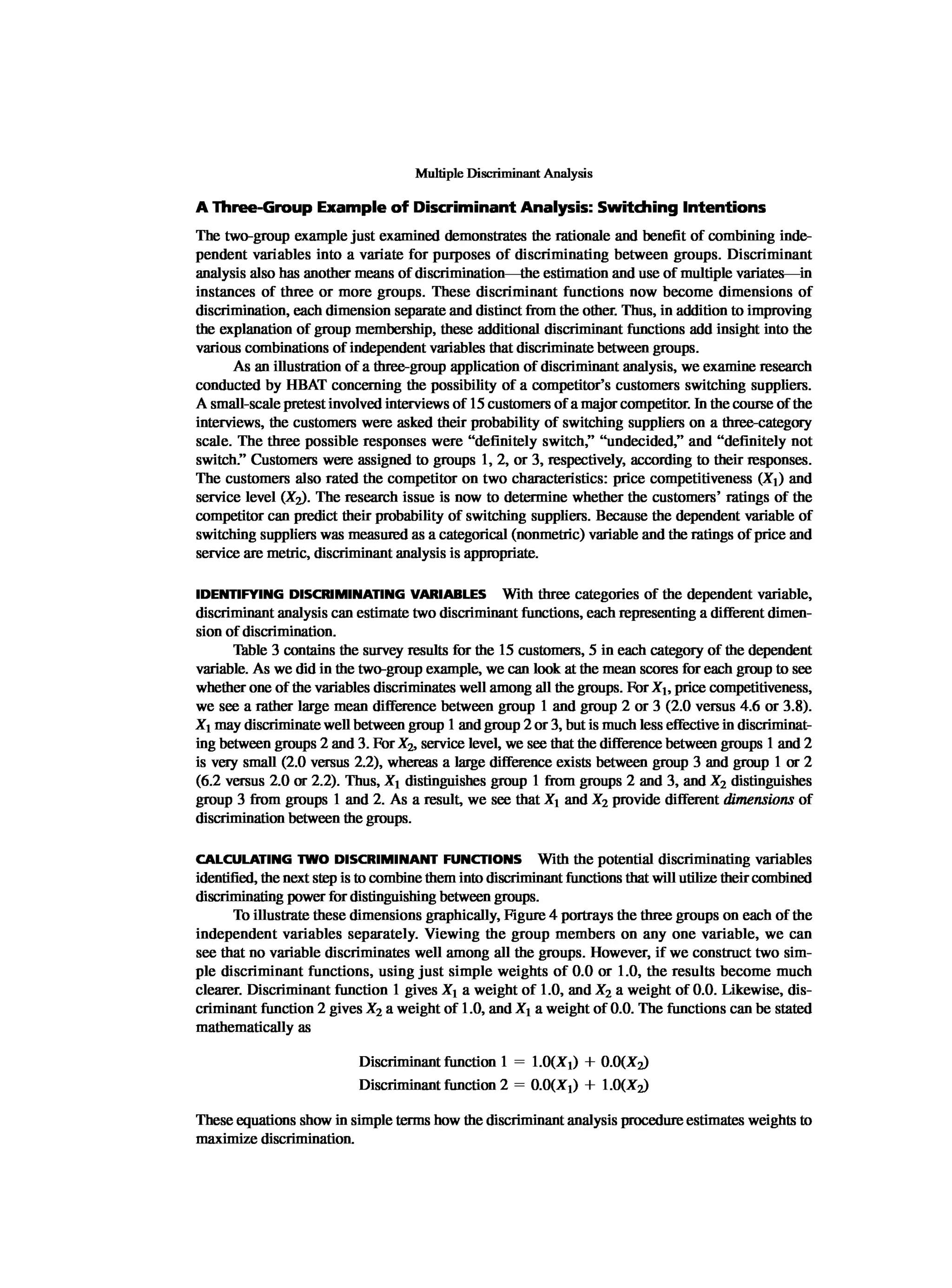 Multivariate Data Analysis