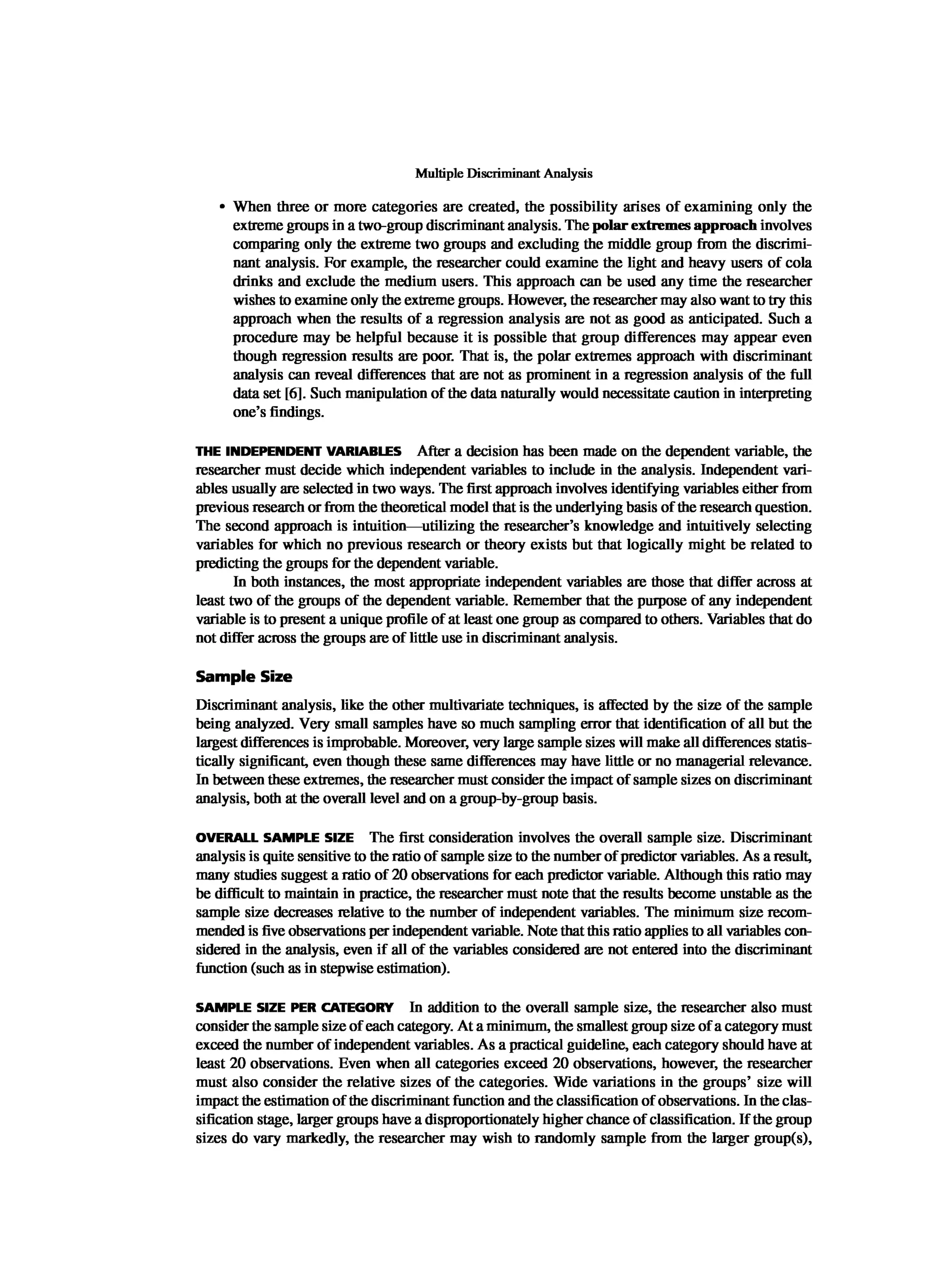 Multivariate Data Analysis