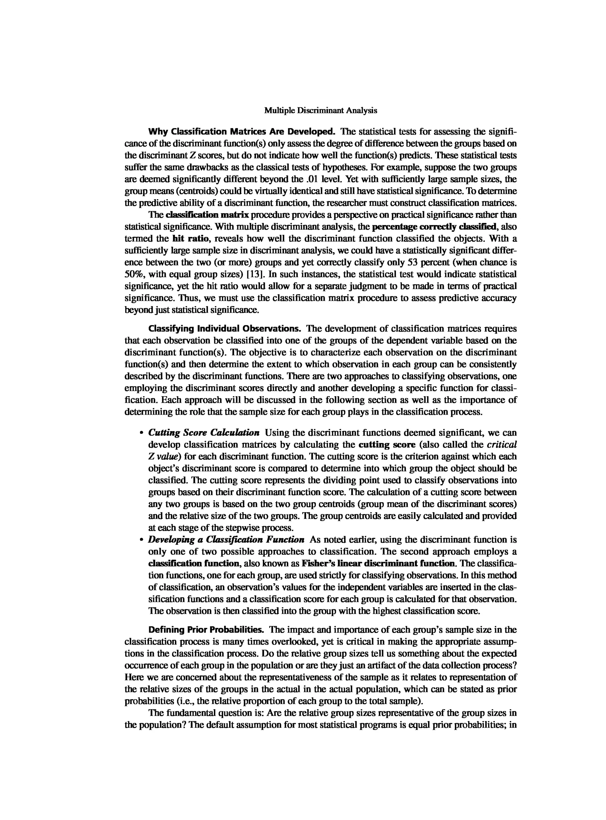 Multivariate Data Analysis