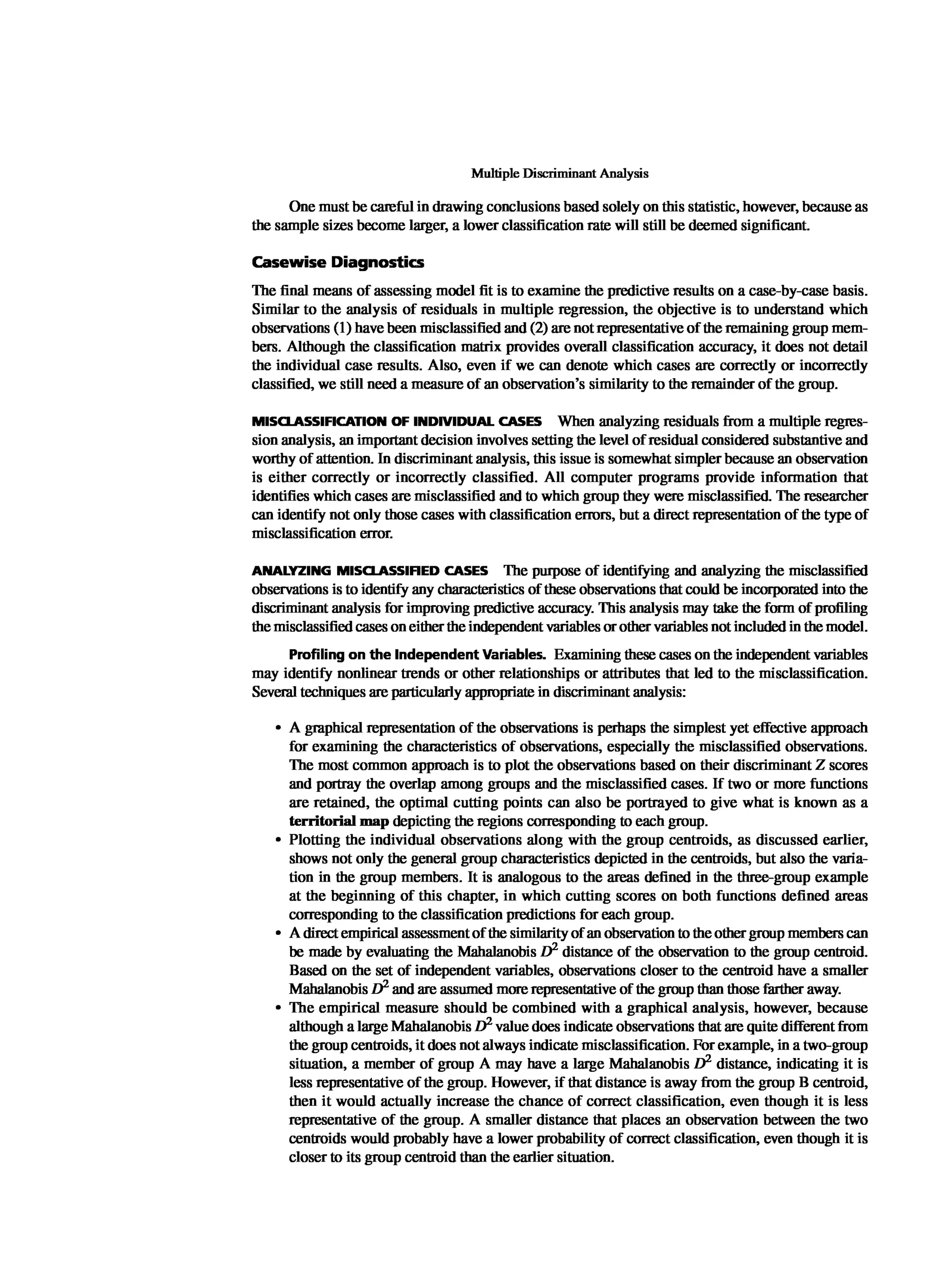 Multivariate Data Analysis