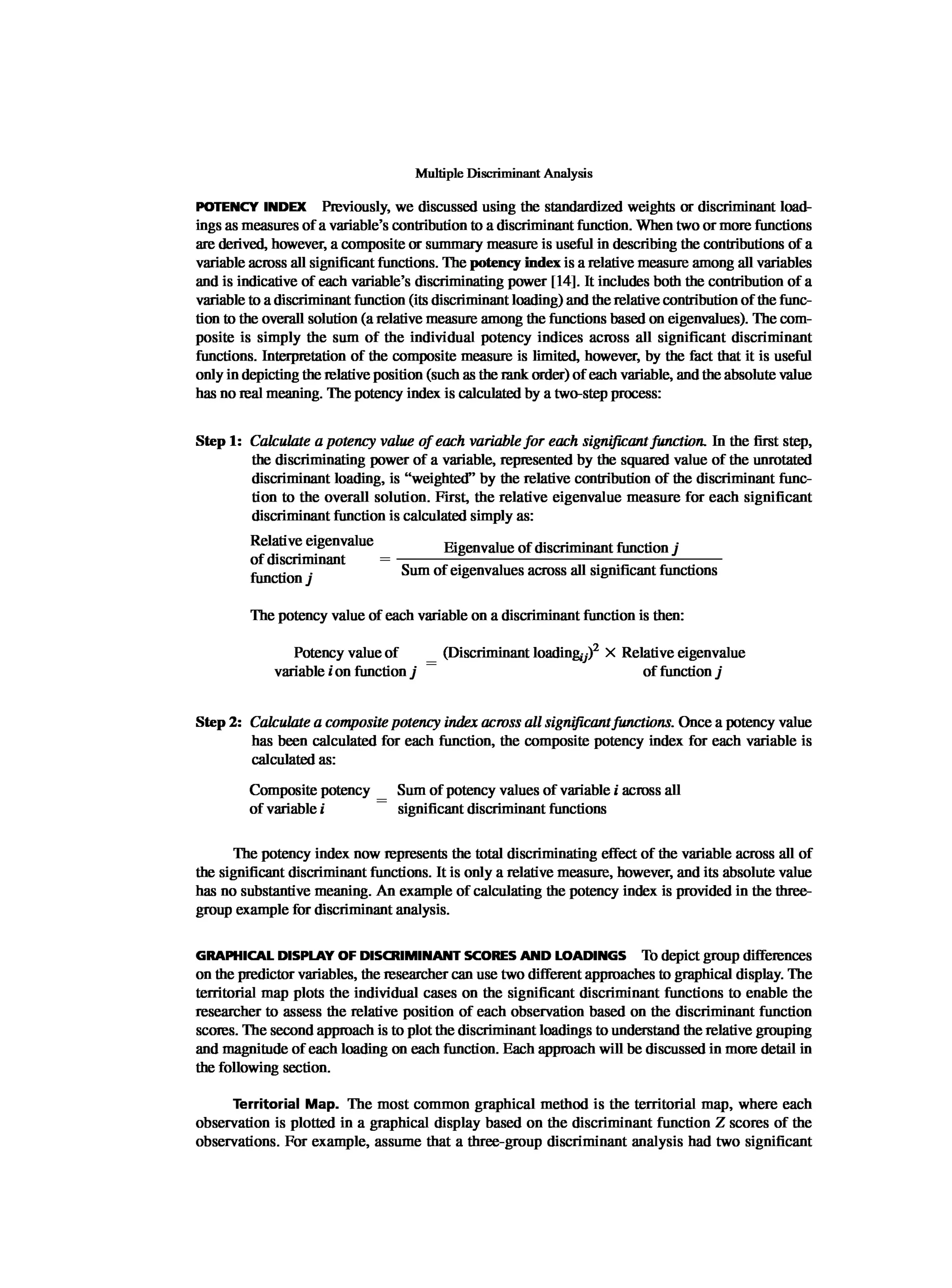 Multivariate Data Analysis