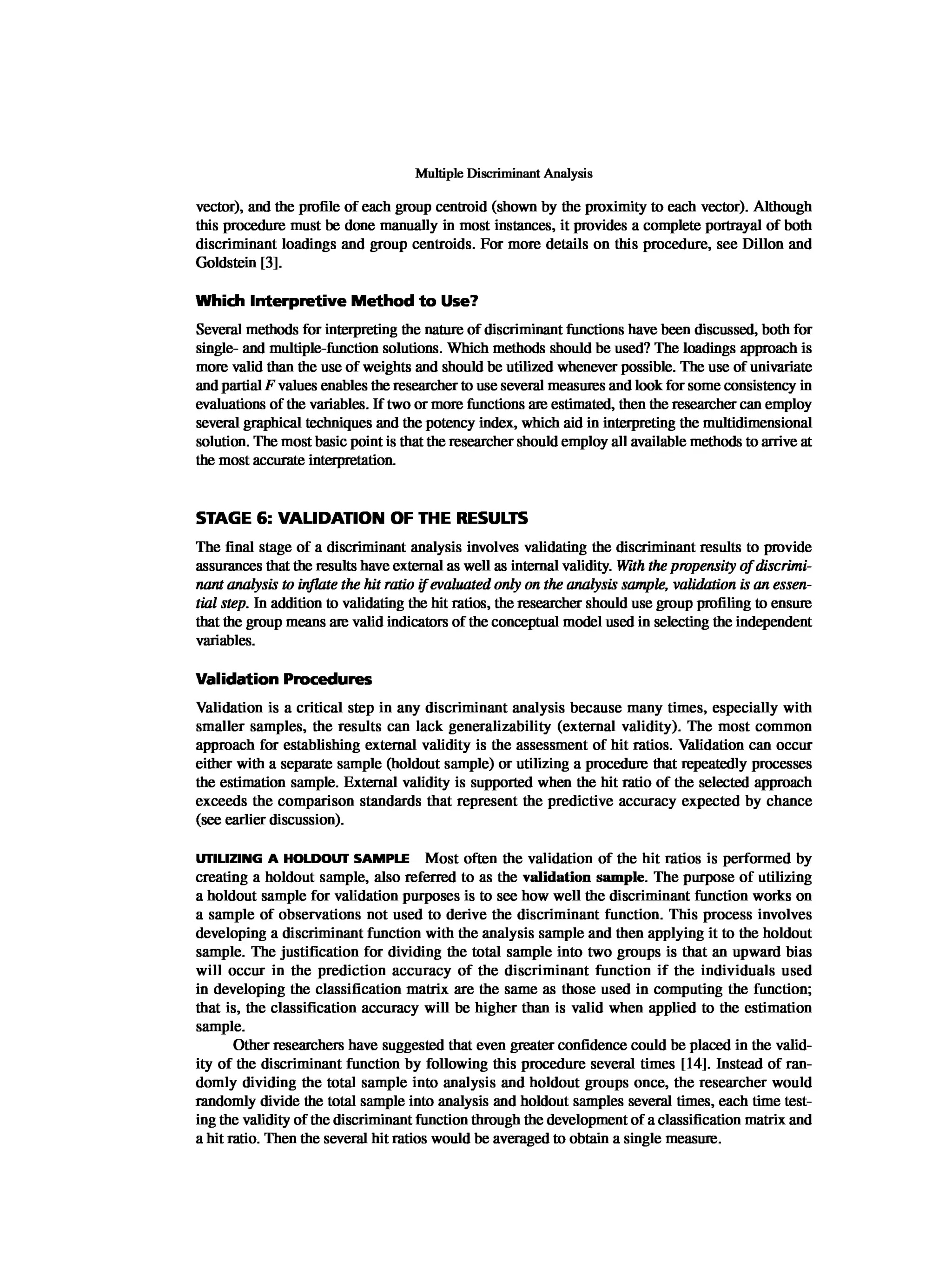 Multivariate Data Analysis