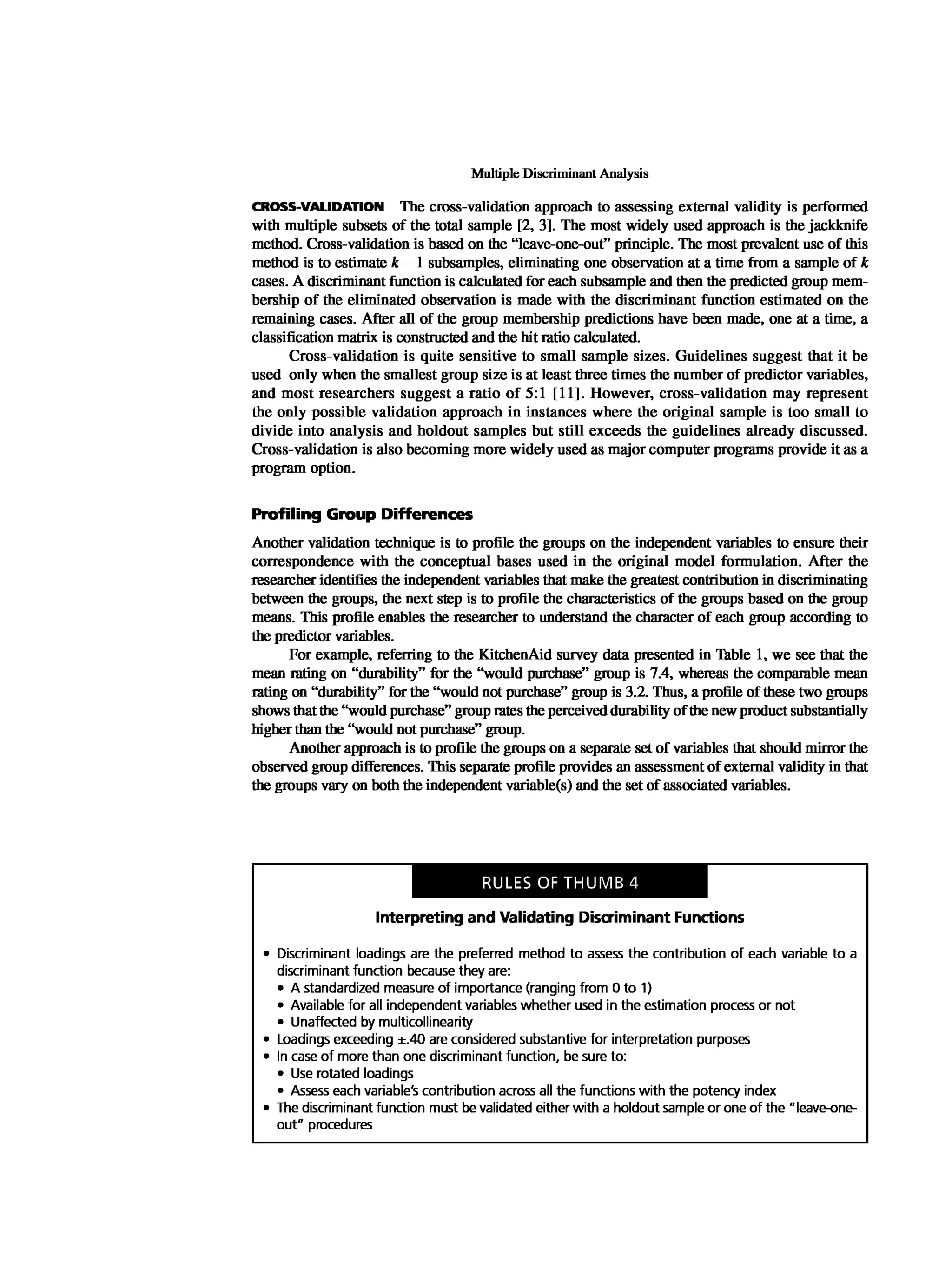 Multivariate Data Analysis
