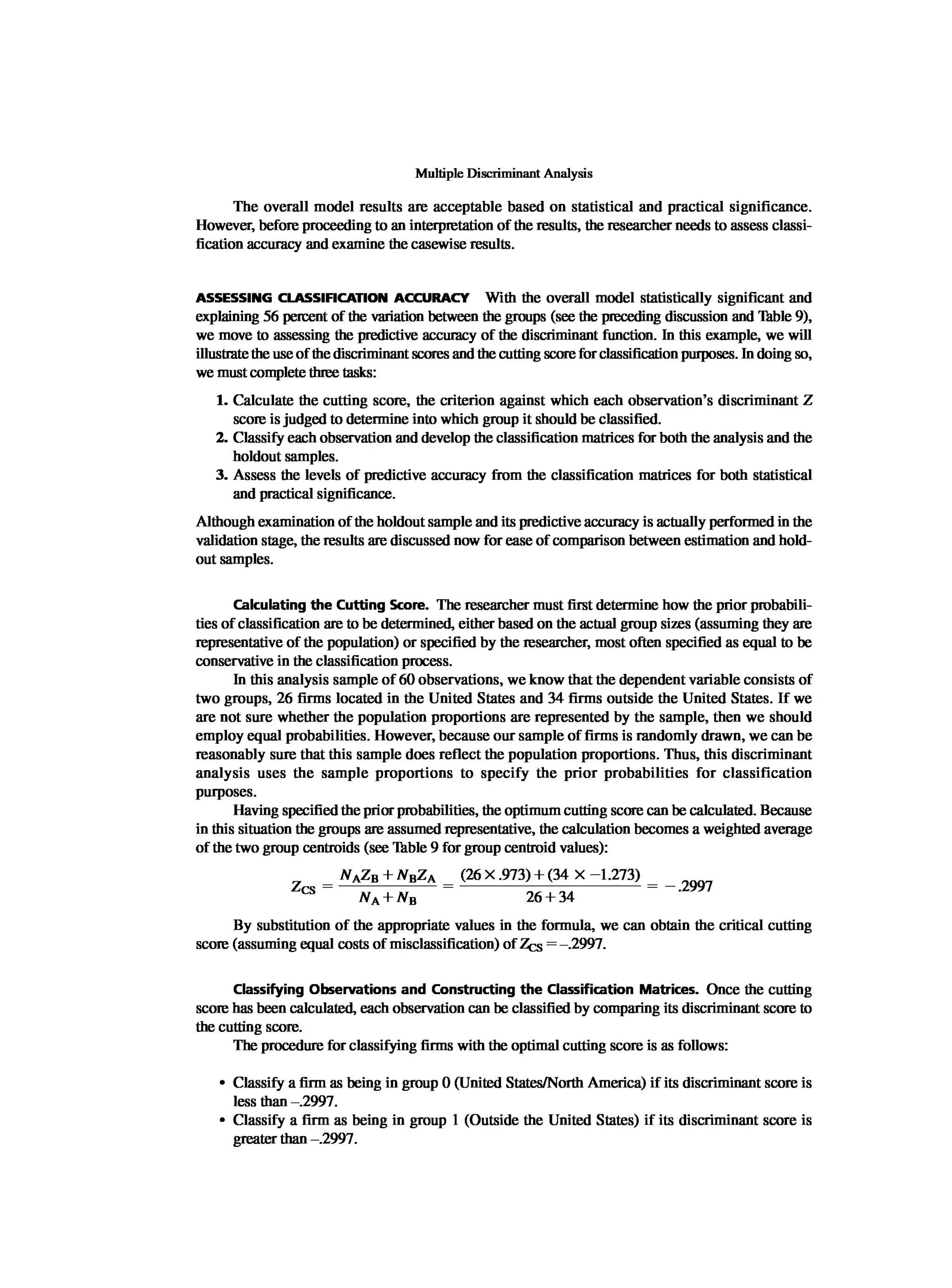 Multivariate Data Analysis