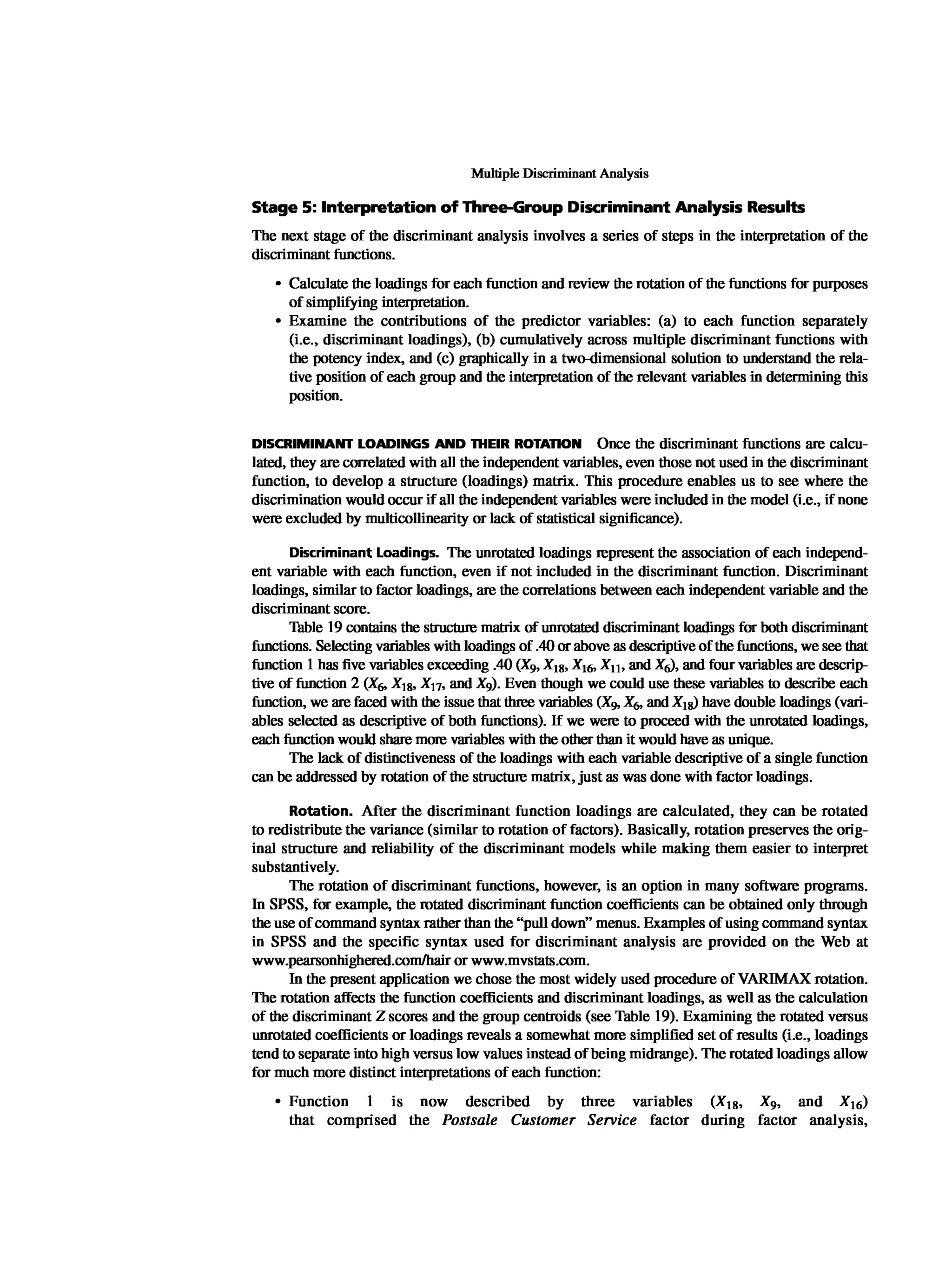 Multivariate Data Analysis